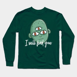 3 eyed monster Long Sleeve T-Shirt